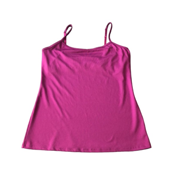 New York & Company Tops - New York & Company Purple Cami Camisole Tank Top With Built In Bra Medium